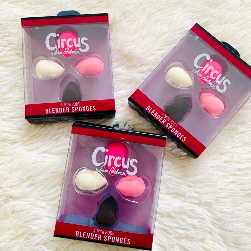 3 Pack Circus by Sam Edelman 4 Mini Pods Blender Sponges (12 mini sponge…